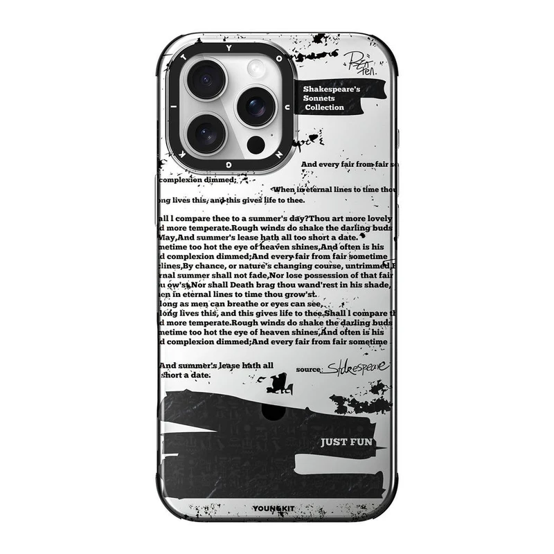 کاور یانگ کیت مدل Shakespeare مناسب برای گوشی موبایل اپل iphone 16promax