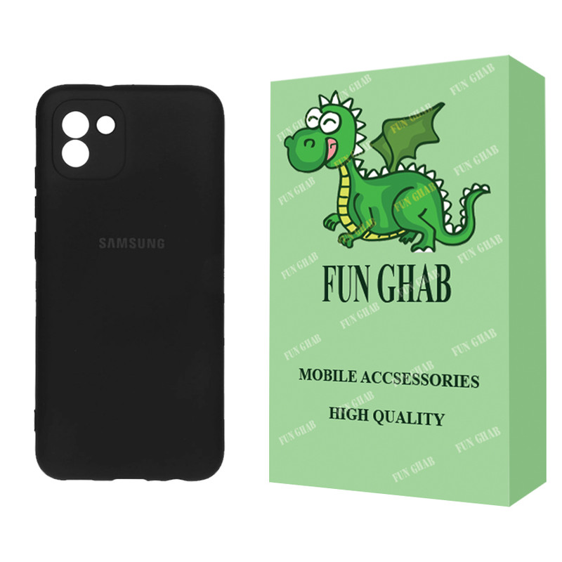 کاور فان قاب مدل سیلیکونی مناسب برای گوشی موبایل سامسونگ Galaxy A03