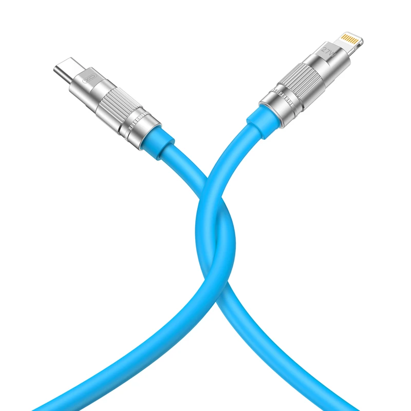 کابل تبدیل usb-c به لایتنینگ ایکس او مدل nb-q228a طول 1 متر