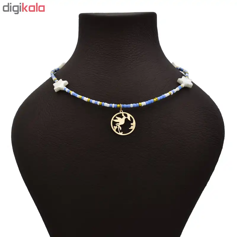 گردنبند طلا 18 عیار زنانه الن نار مدل پرنده کد N5342981