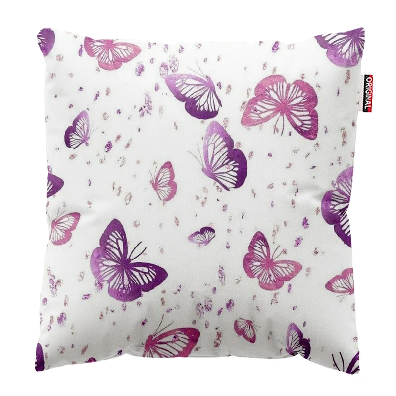 کوسن پاد آفرین طرح پروانه کد 2792 سایز 30*30 سانتی متر