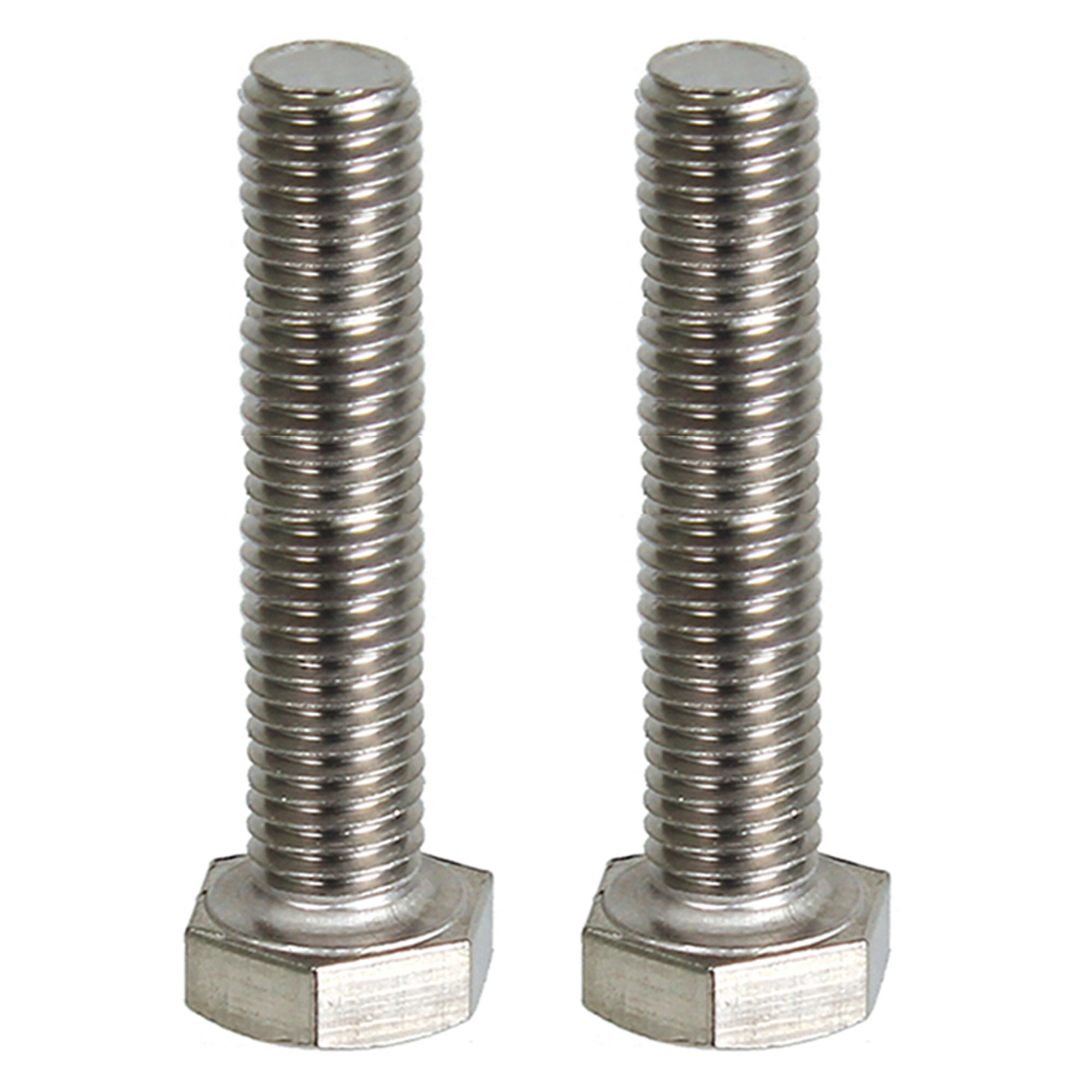 پیچ مدل P09 سر شش گوش آهنی 10x50 بسته 2 عددی