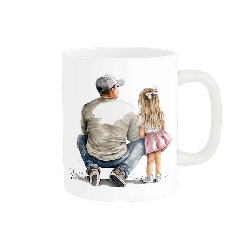 ماگ پادآفرین مدل روز پدر روز مرد طرح روز پدر مبارک کد p3156