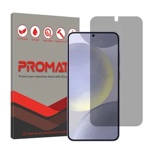 Promate Resistant model privacy screen protector suitable for Samsung Galaxy S24 Plus mobile phone