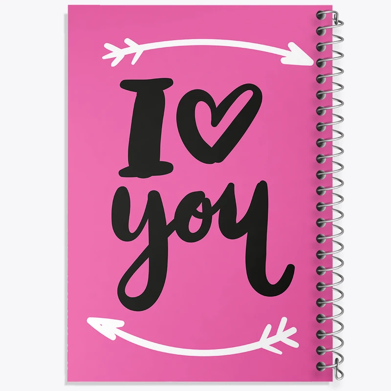 دفتر نت موسیقی 50 برگ خندالو مدل I Love You کد N256