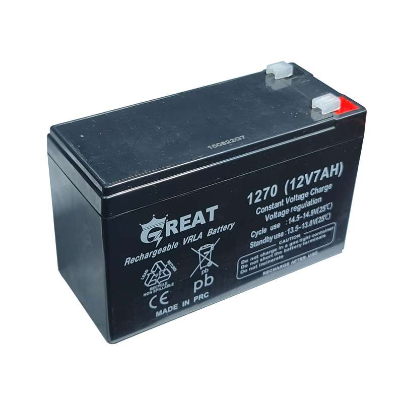 باتری سیلد اسید 12 ولت 7 آمپر ساعت گریت مدل 150822G7