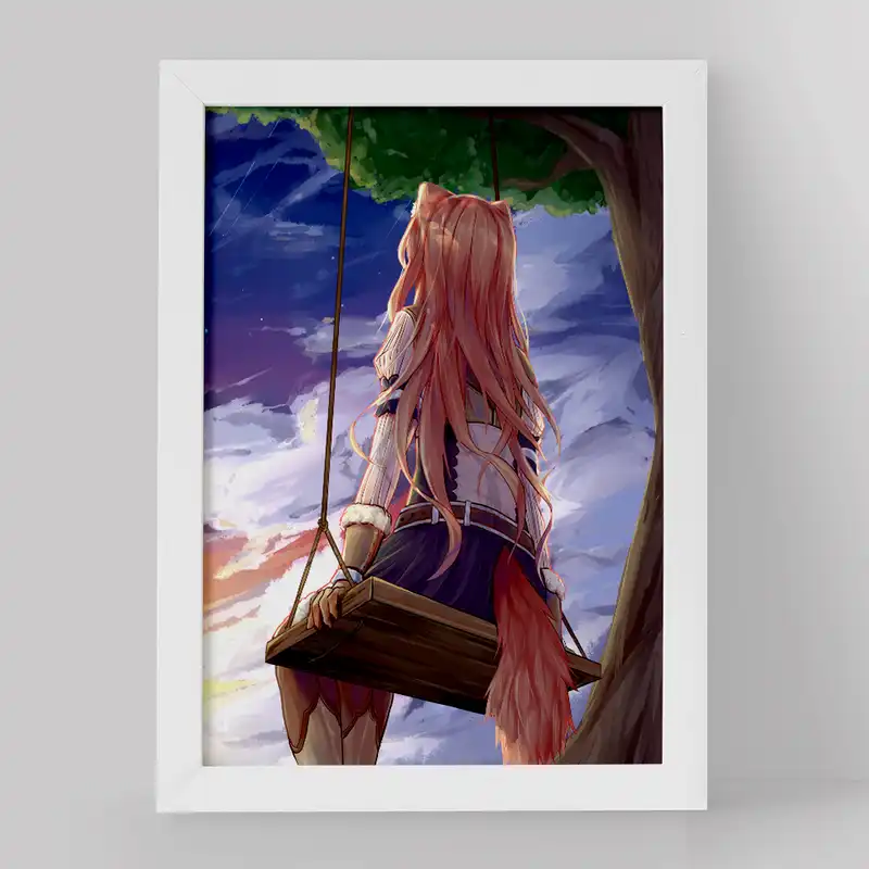 تابلو خندالو مدل رافتالیا انیمه ظهور قهرمان سپر کد 15950