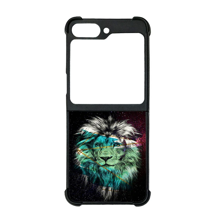 کاور قاب گارد هوم طرح شیر مناسب برای گوشی موبایل سامسونگ galaxy z flip 6