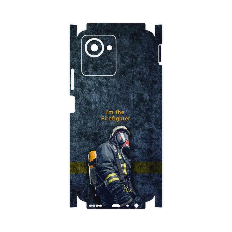 برچسب پوششی ماهوت مدل Firefighter-FullSkin مناسب برای گوشی موبایل ریلمی C30s