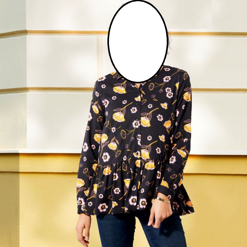 شومیز آستین بلند زنانه اسمارا مدل ویسکوز کد 13349482