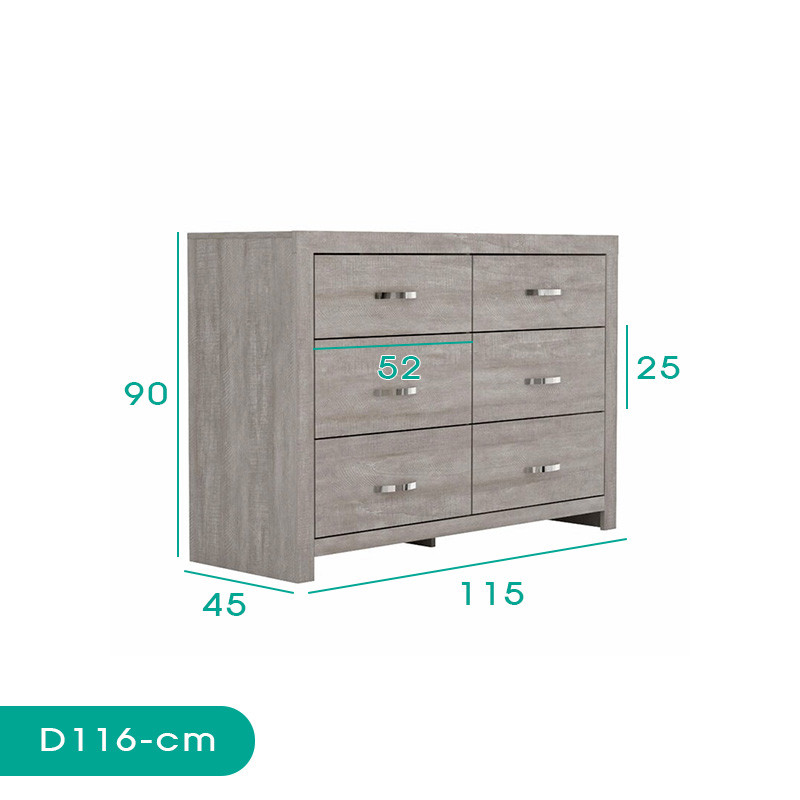 دراور اسمردیس مدل +D116 - MDF