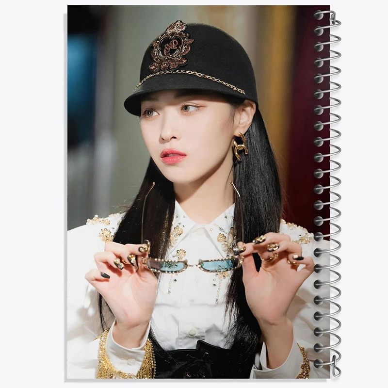 دفتر لیست خرید 50 برگ خندالو طرح ریوجین گروه ایتزی ITZY کد 20181