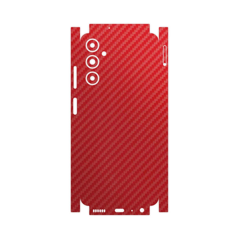 برچسب پوششی ماهوت مدل Red-Fiber-FullSkin مناسب برای گوشی موبایل سامسونگ Galaxy A05s