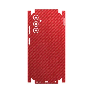 MAHOOT Red-Fiber-FullSkin Cover Sticker for Samsung Galaxy A05s