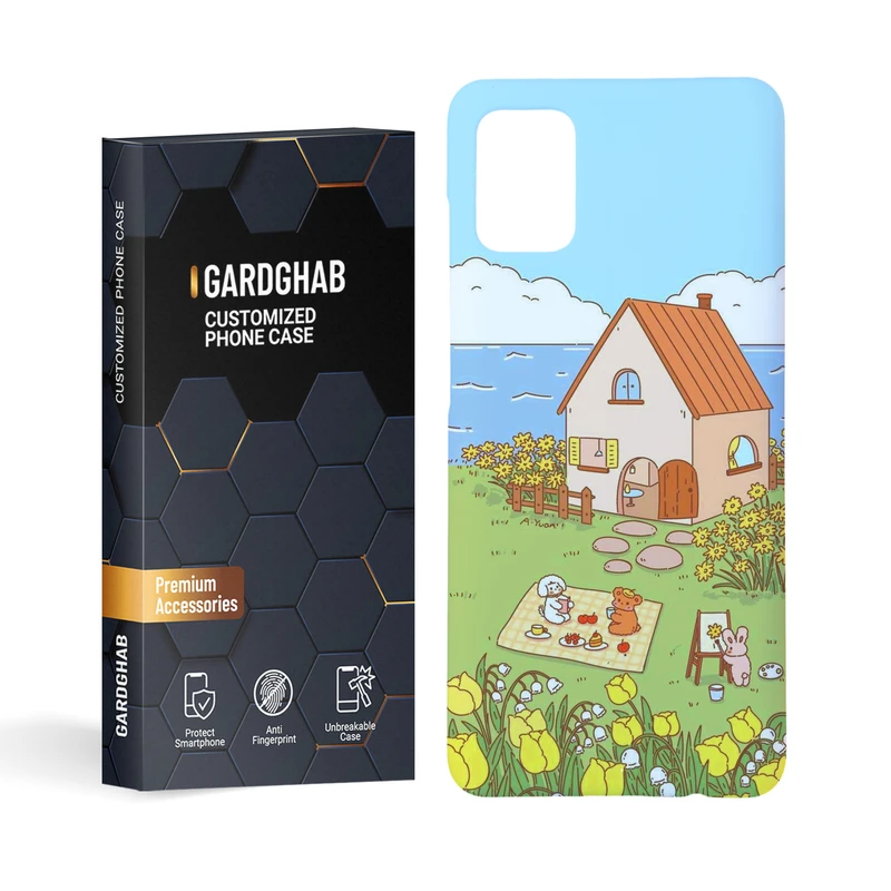  کاور گارد قاب مدل دخترانه مناسب برای گوشی موبایل سامسونگ galaxy a51