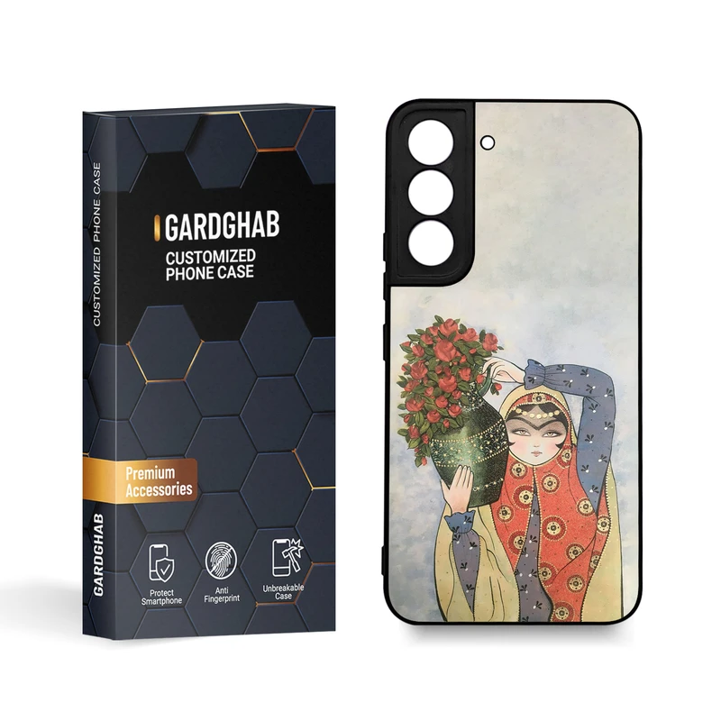 کاور گارد قاب مدل دخترانه مناسب برای گوشی موبایل سامسونگ Galaxy S22