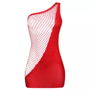 لباس خواب زنانه ماییلدا کد 4593-6893 رنگ قرمز