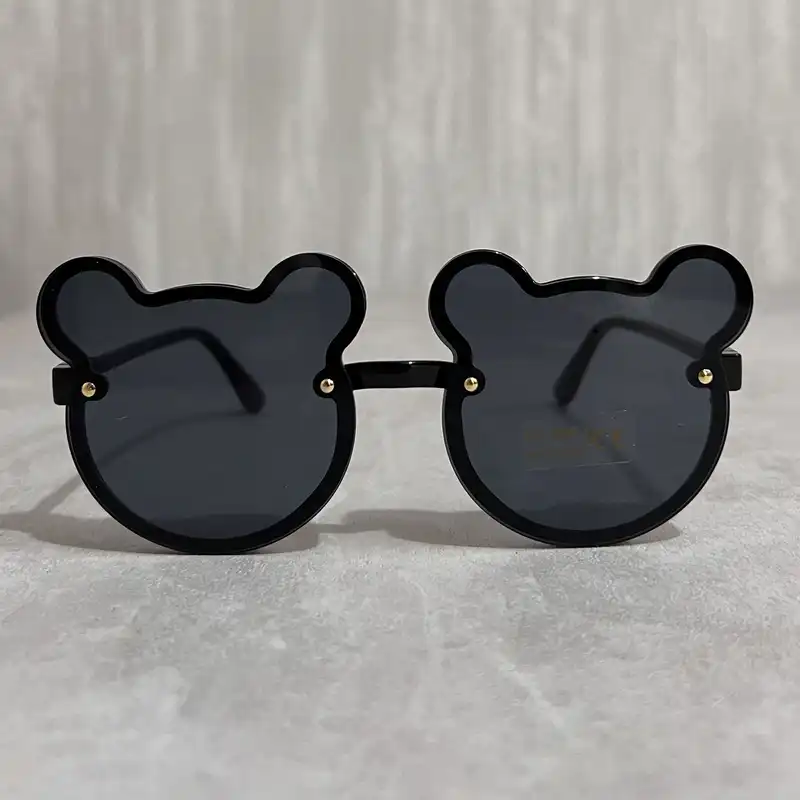 عینک آفتابی بچگانه مدل تدی شفاف کد BLK KK 66