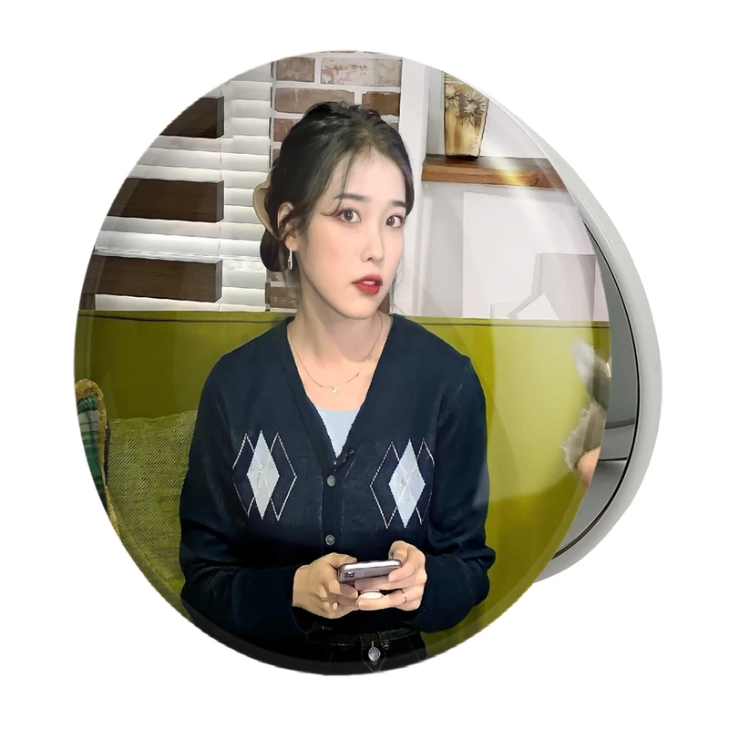 آینه جیبی خندالو طرح آیو IU مدل تاشو کد 19767 