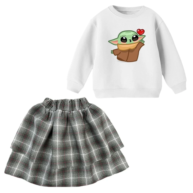 ست بلوز و دامن دخترانه مدل بیبی یودا