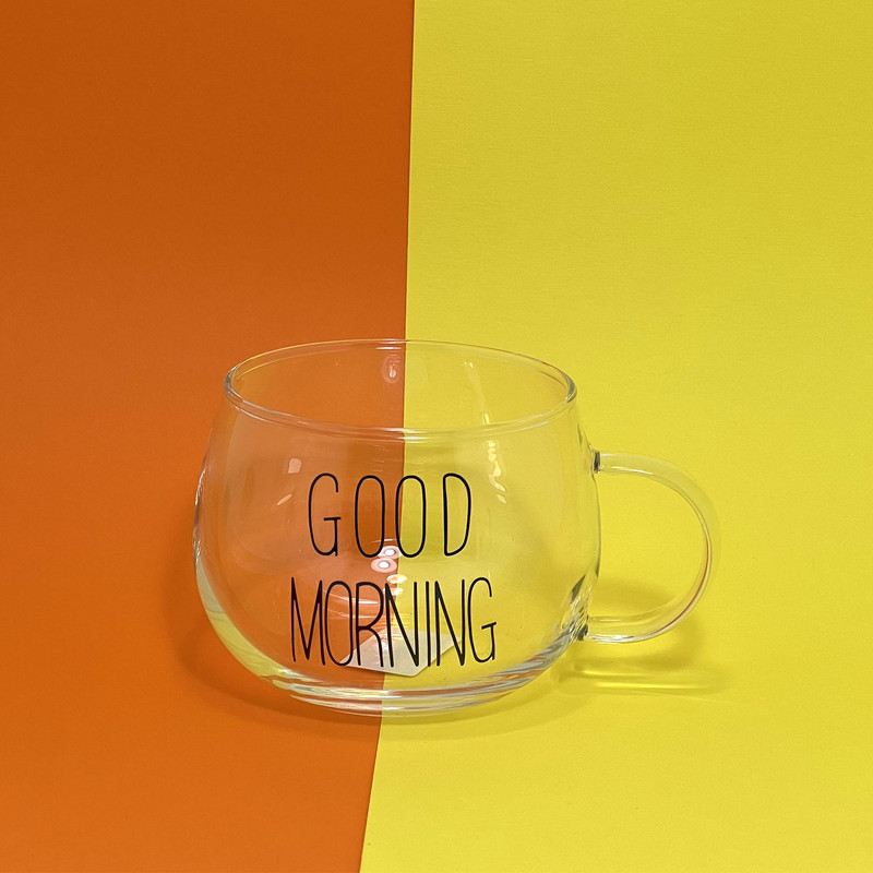 فنجان مدل good morning
