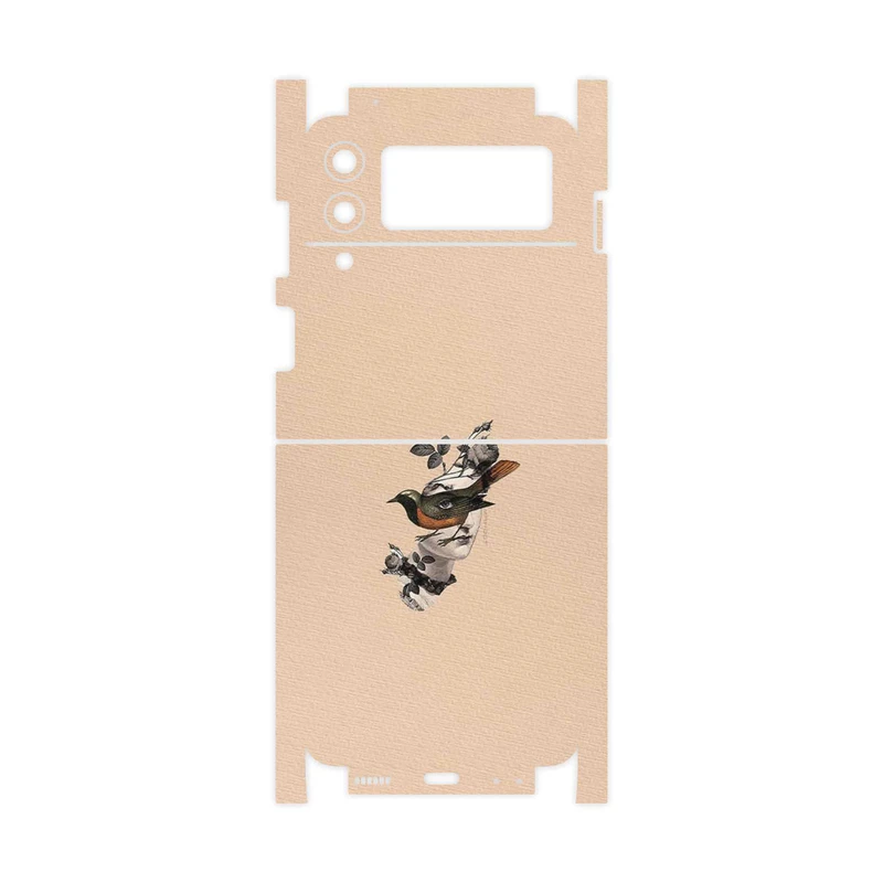 برچسب پوششی ماهوت مدل Collage of surreal Portrait of Women 2-FullSkin مناسب برای گوشی موبایل سامسونگ Galaxy Z Flip3 5G