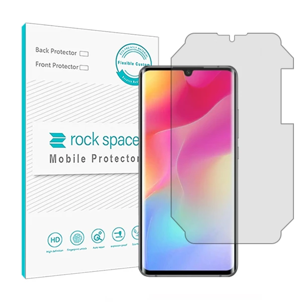 محافظ صفحه نمایش شفاف راک اسپیس مدل HyGEL مناسب برای گوشی موبایل شیائومی Mi Note 10 Lite