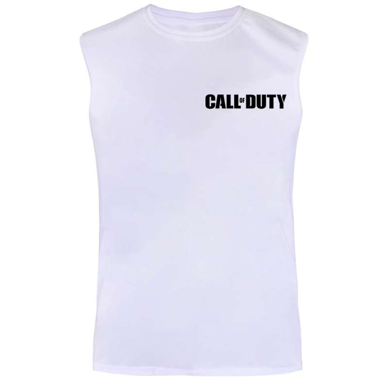 تاپ مردانه مدل gamer کد BA569 رنگ سفید