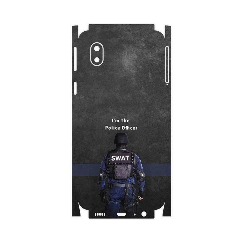 برچسب پوششی ماهوت مدل Police Officer-FullSkin مناسب برای گوشی موبایل سامسونگ Galaxy A01 Core