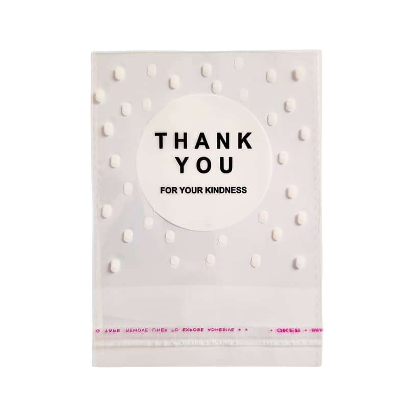 سلفون بسته بندی مدل thank you بسته 50 عددی سلفون بسته بندی مدل thank you بسته 50 عددی