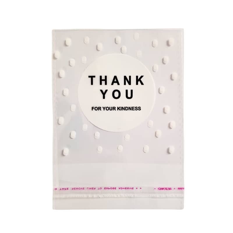 سلفون بسته بندی مدل thank you بسته 50 عددی سلفون بسته بندی مدل thank you بسته 50 عددی