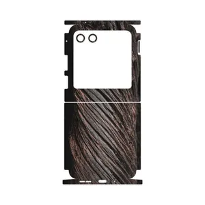 MAHOOT Wood Texture 9-FullSkin Cover Sticker for Motorola Razr 40 Ultra