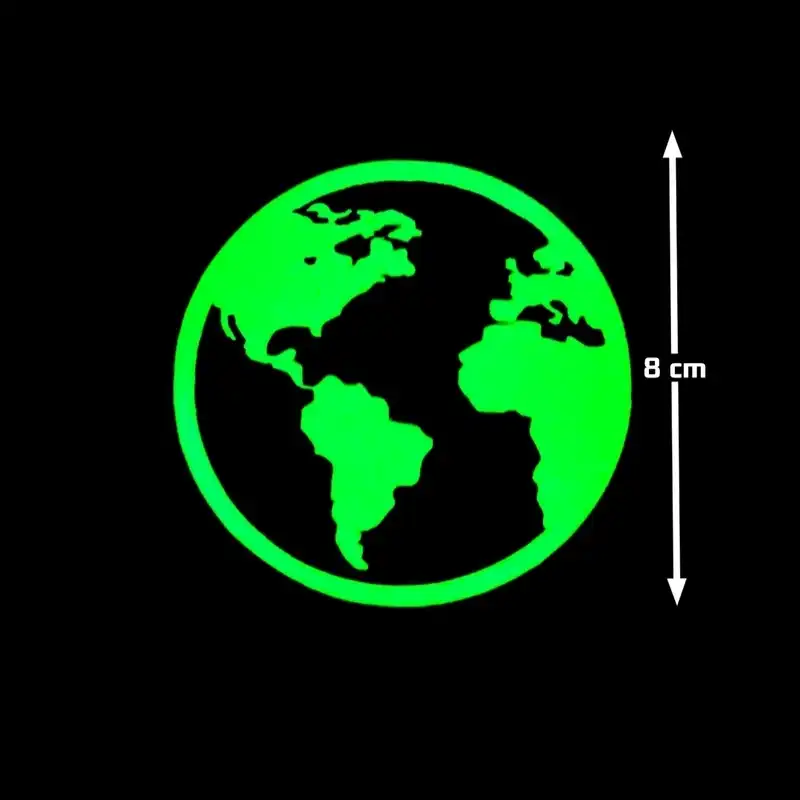 استیکر کلید و پریز مدل شب نما سیاره زمین