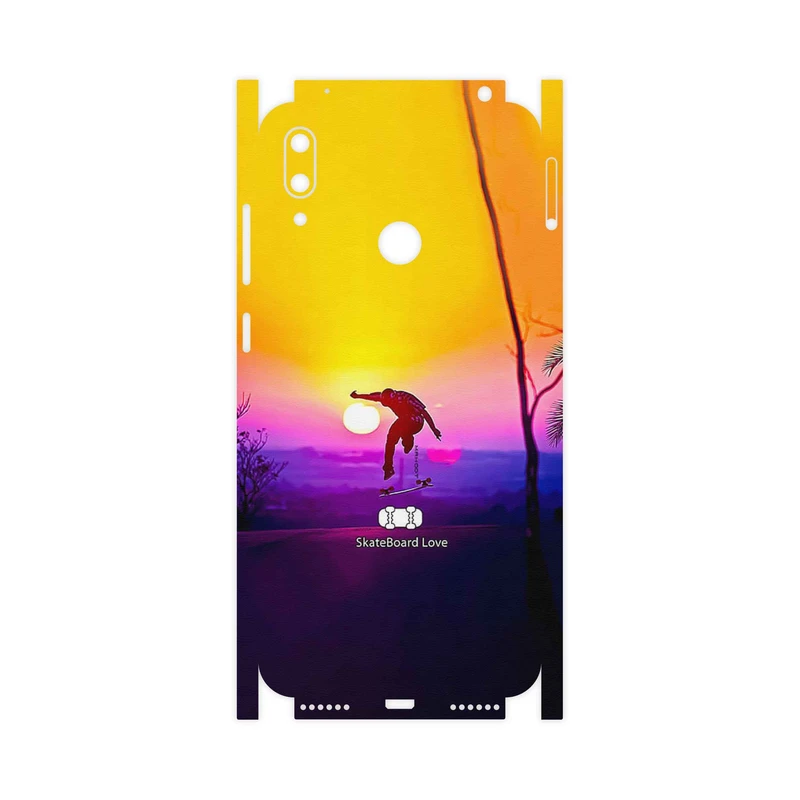 برچسب پوششی ماهوت مدل Skateboard-FullSkin مناسب برای گوشی موبایل هوآوی Y7 Prime 2019