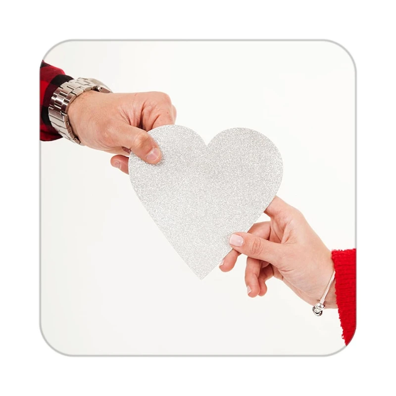 زیر لیوانی کاکتی طرح عاشقانه مدل mp37022