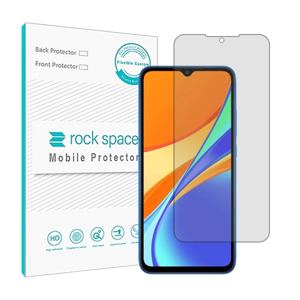 محافظ صفحه نمایش شفاف راک اسپیس مدل HyGEL مناسب برای گوشی موبایل شیائومی Redmi 9C