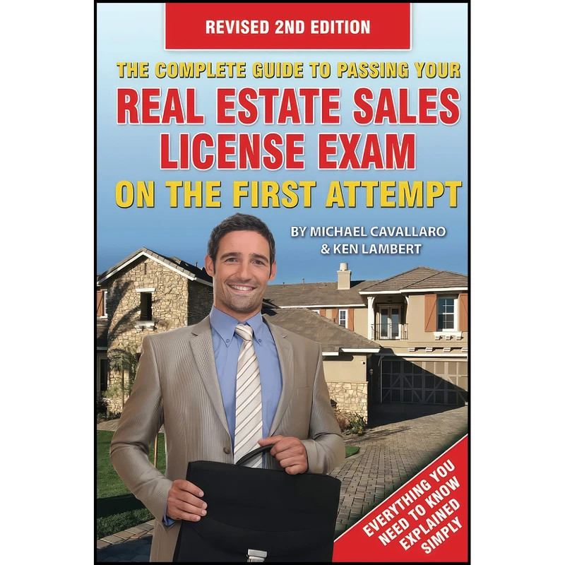 کتاب The Complete Guide to Passing Your Real Estate Sales License Exam On the First Attempt اثر Ken Lambert انتشارات Atlantic Publishing Group Inc