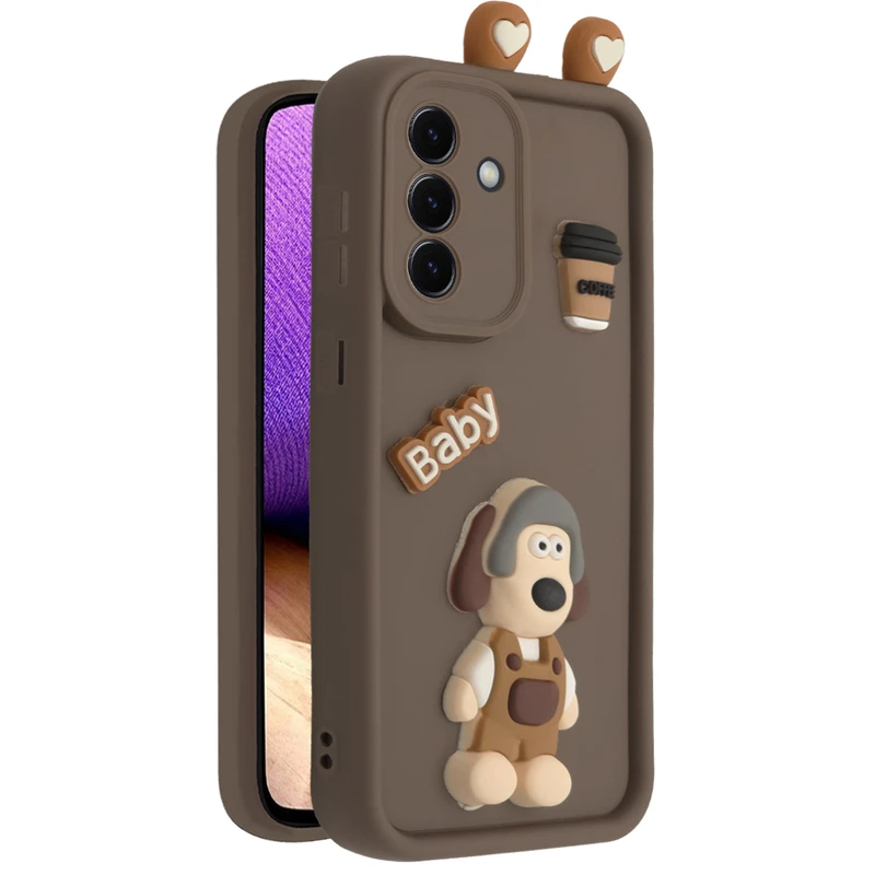 کاور مدل KittyDog مناسب برای گوشی موبایل سامسونگ Galaxy A36