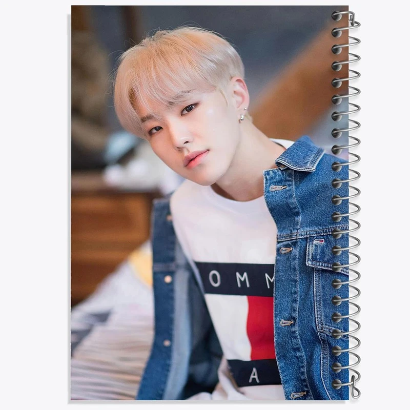 دفتر نقاشی 50 برگ خندالو مدل هوشی گروه سونتین Seventeen کد 21521