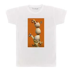 تی شرت بچگانه پرمانه طرح عصر یخبندان کد pmt.1513