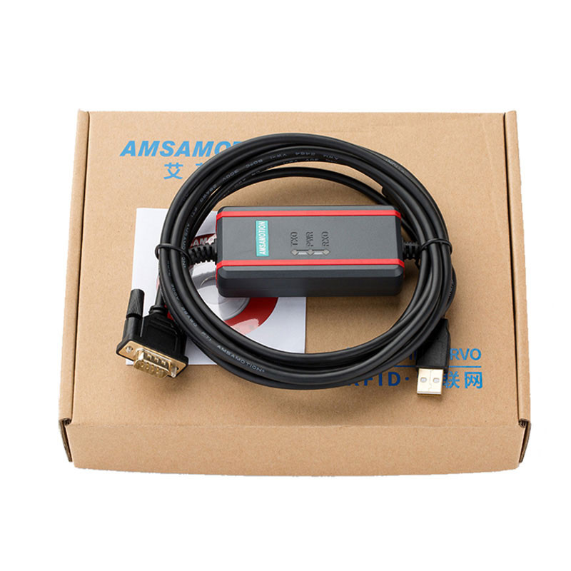 کابل پروگرام آمساموشن مدل Omron PLC کدUSB-CIF31+