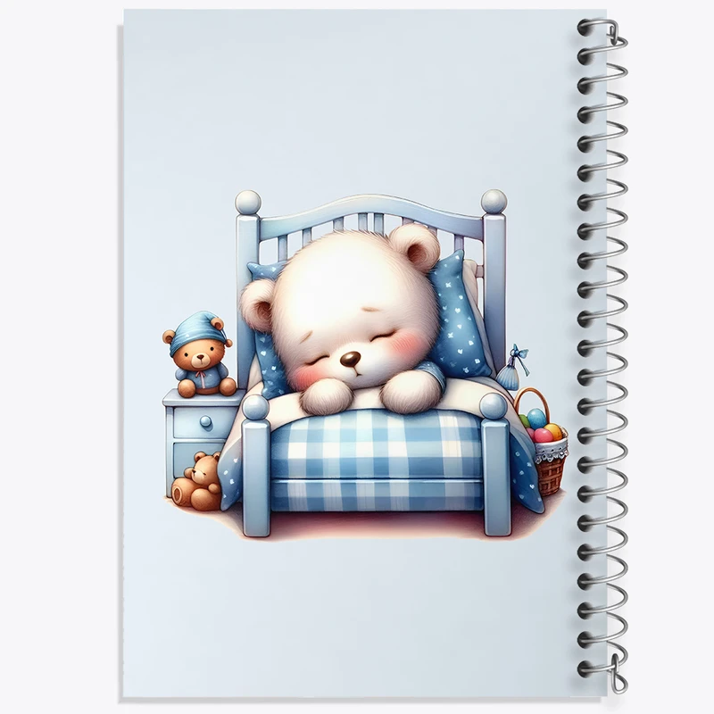 دفتر لیست خرید 50 برگ خندالو طرح خرس بامزه کد N5547