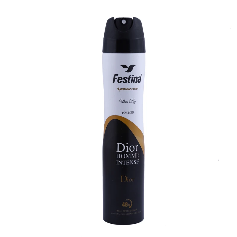 اسپری خوشبو کننده بدن مردانه فستینا مدل Dior حجم 200 میلی لیتر