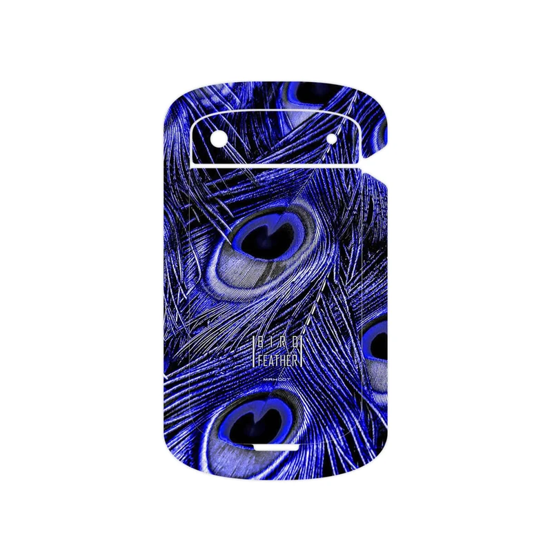 برچسب پوششی ماهوت مدل Purple Feather مناسب برای گوشی موبایل بلک بری Bold Touch 9900