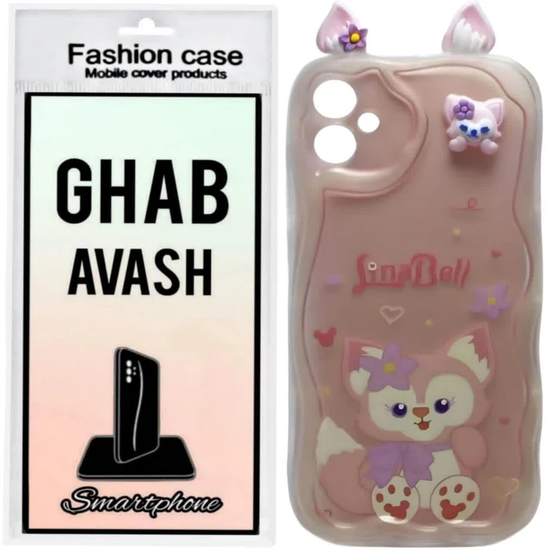 کاور قاب آوش طرح عروسکی گوشدار مدل 02A مناسب برای گوشی موبایل سامسونگ GALAXY A05