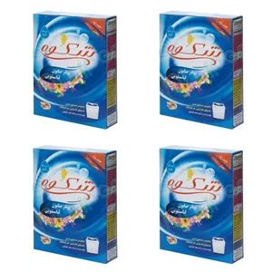 پودر صابون لباسشویی کودک شکوه مدل آریان وزن 400 گرم بسته 4 عددی