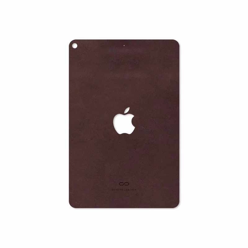 برچسب پوششی ماهوت مدل Matte-Dark-Brown-Leather مناسب برای تبلت اپل iPad mini (GEN 5) 2019 A2125