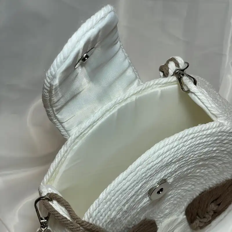 ست کیف و صندل زنانه مدل مکرومه S02