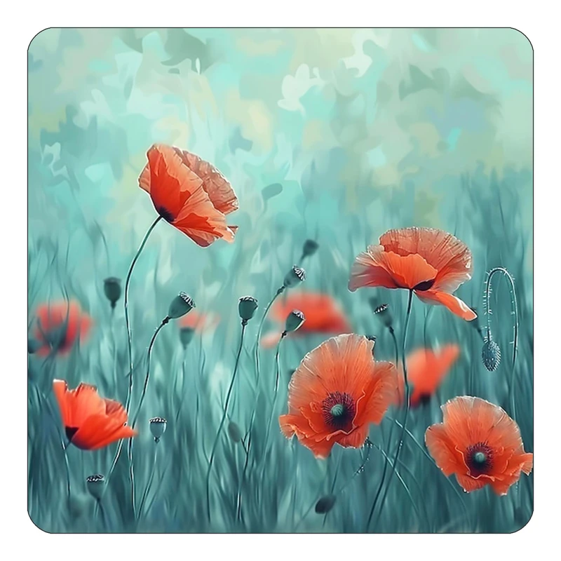 مگنت کاکتی طرح نقاشی رنگ روغن مدل mp69753