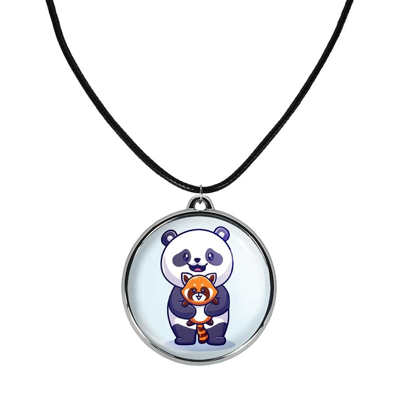 گردنبند خندالو مدل حیوانات بامزه پاندا کد 2967629677